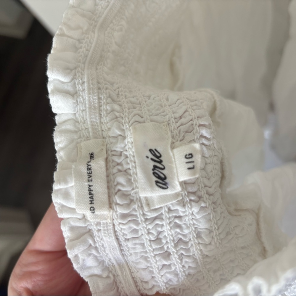 Aerie White Halter Dress - Picture 4 of 4
